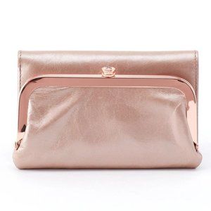 NWT - HOBO Limited Edition Riva Wallet in Rose Quartz (sold out style)